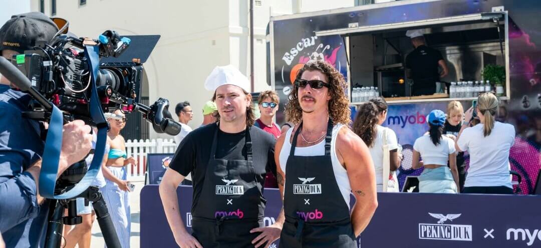 MYOB x Peking Duk