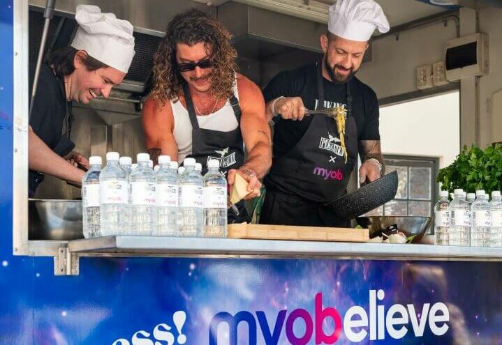 MYOB x Peking Duk